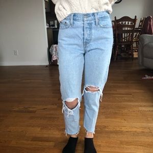 Levi mom jeans!!